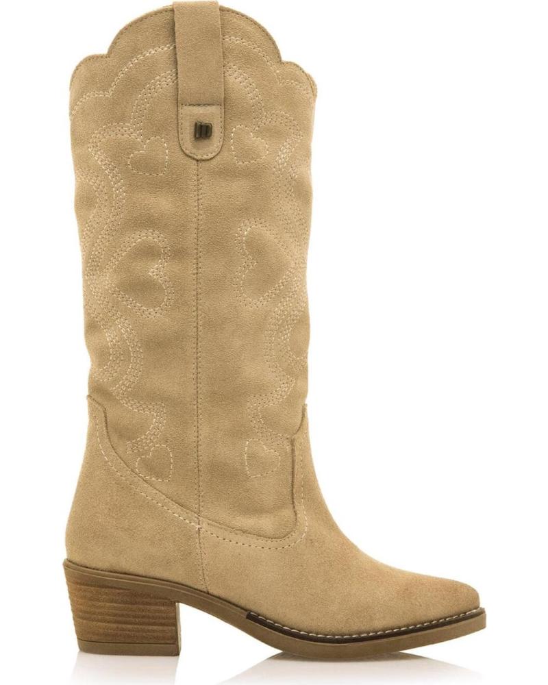 Botas de Mujer MTNG BOTAS DE TACON DE MUJER 53723 BOTAS BEIGE
