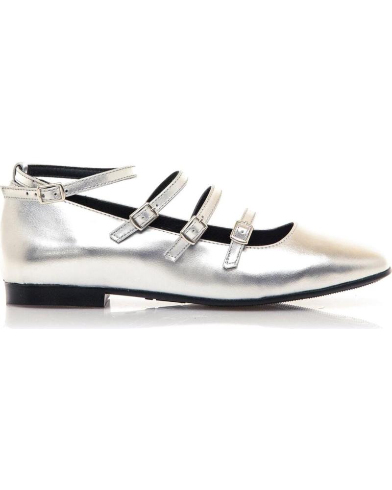 Sandalias de Mujer MTNG ZAPATOS MUSTANG CAMILLE TIPO MARY JANE PLATA