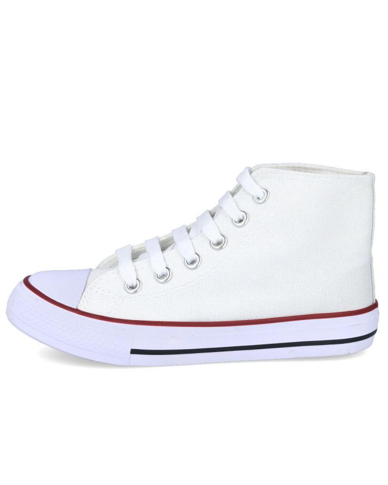 Deportivas de Niña BUBBLE BOBBLE H-30-1 ZAPATILLAS ALTAS UNISEX BLANCO