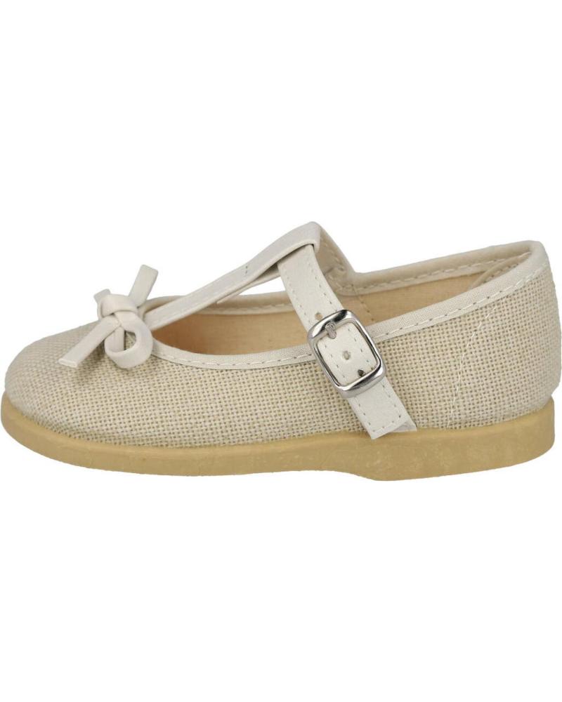 Zapatos de Niña BUBBLE BOBBLE 981 MERCEDITAS LONA NINA HIELO