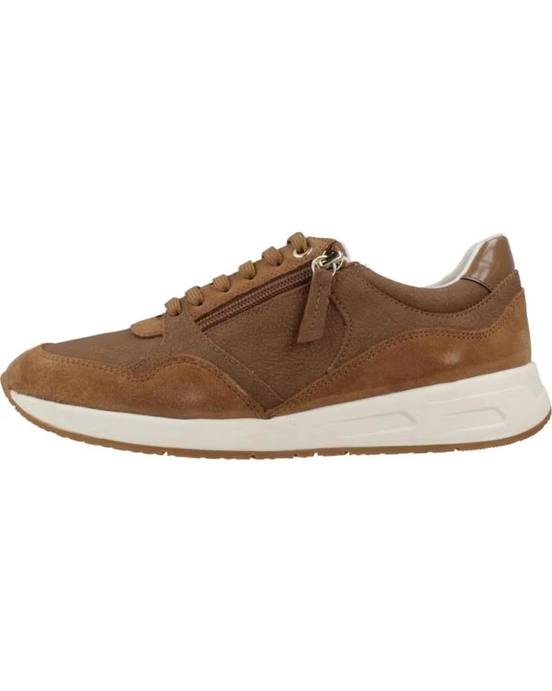 Deportivas de Mujer Geox Zapatillas Mujer Modelo D Ilde Color Marron C6018