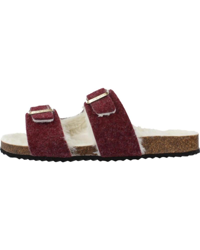 Calzado de casa de Mujer GEOX ZAPATILLAS HOGAR MUJER MODELO D BRIONIA COLOR BURDEOS C7357