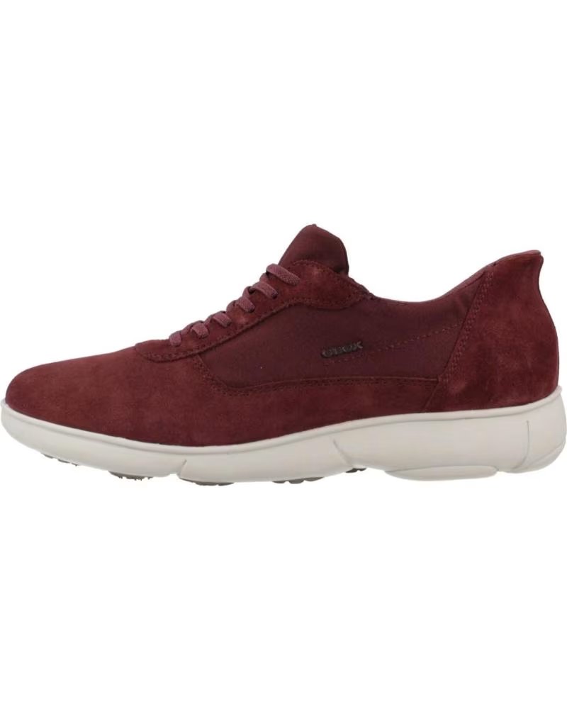 Deportivas de Mujer Geox Zapatillas Mujer Modelo D Nebula 2 0 Color Burdeos C7011