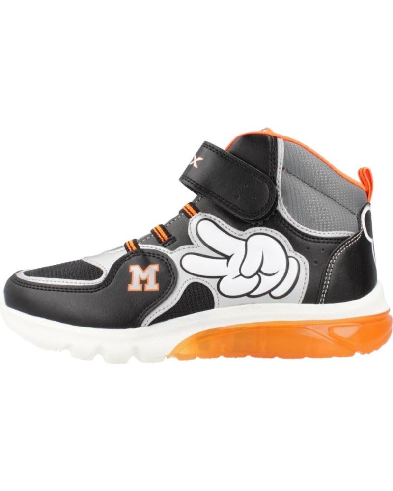 ZAPATILLAS ALTAS GEOX J CIBERDRON BOY CON LUCES PARA NIÑO C0039