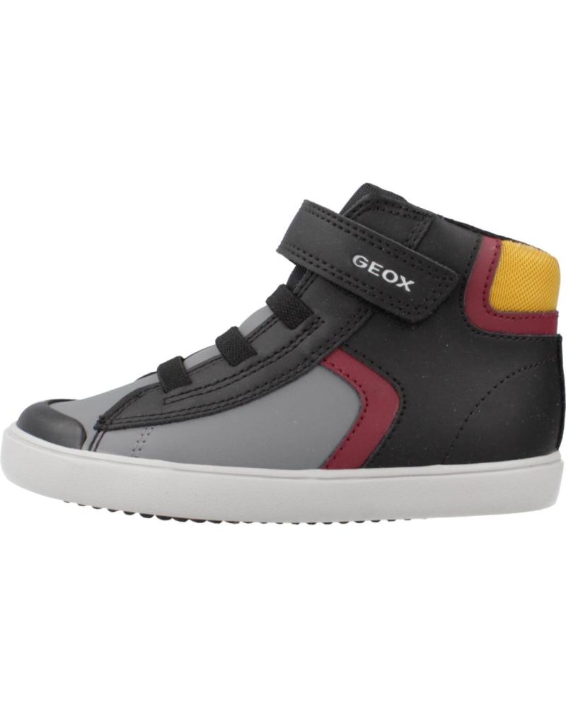 Botines de Niño GEOX BOTAS NINO MODELO B GISLI COLOR NEGRO C0241