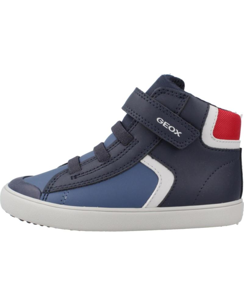 Botines de Niño GEOX BOTAS NINO MODELO B GISLI COLOR AZUL C0700