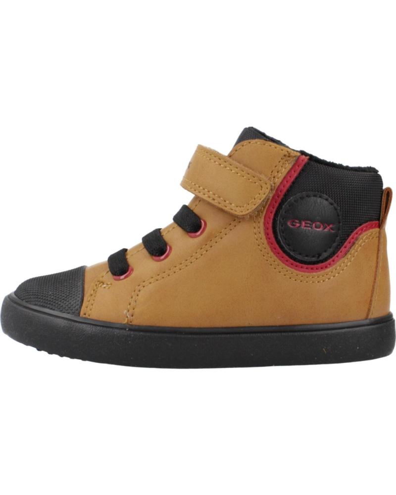 Deportivas de Niño GEOX BOTAS NINO MODELO B GISLI COLOR MARRON C2G9B