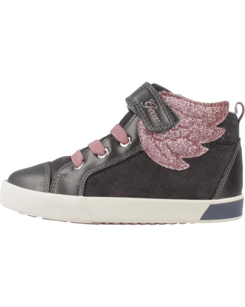 Botines de Niña GEOX ZAPATILLAS NINA MODELO B KILWI COLOR GRIS C9F8W