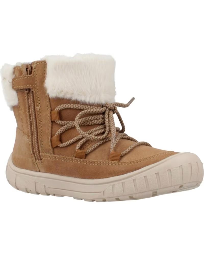Botas Geox B Omar para Niña, Color Marrón Claro C6627