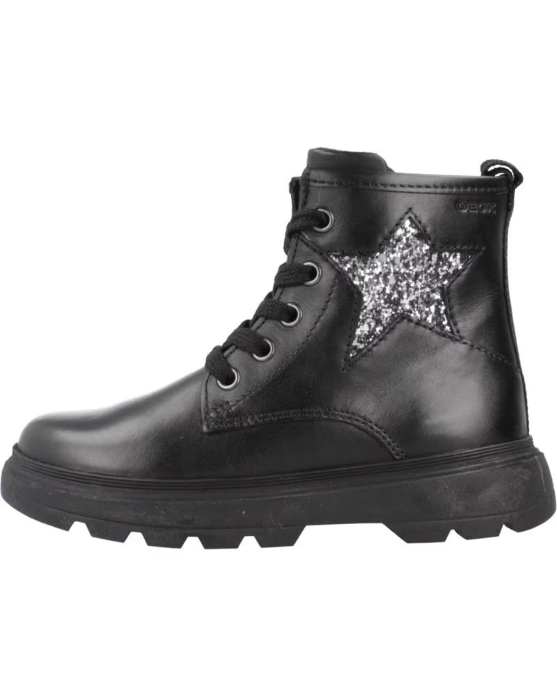 Botas de Niña Geox Botas Nina Modelo B Kiddartah Color Negro C9999