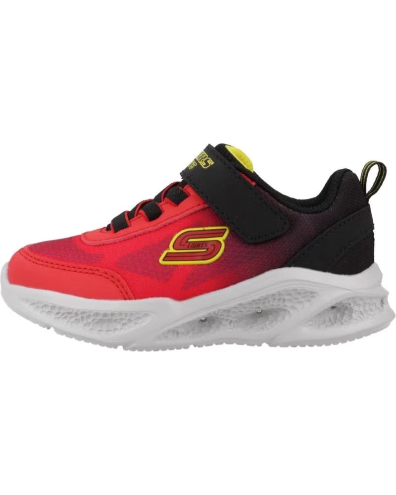 Skechers Zapatillas Nino Modelo Meteor-ligh Color Rojo Rdbk