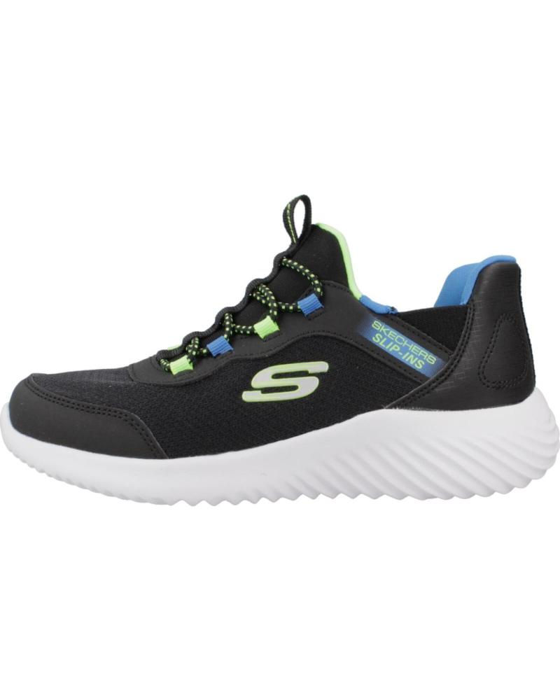 SKECHERS SLIP-INS 403822L BBLM - ZAPATILLAS NEGRAS CON TECNOLOGÍA HANDS-FREE BBLM