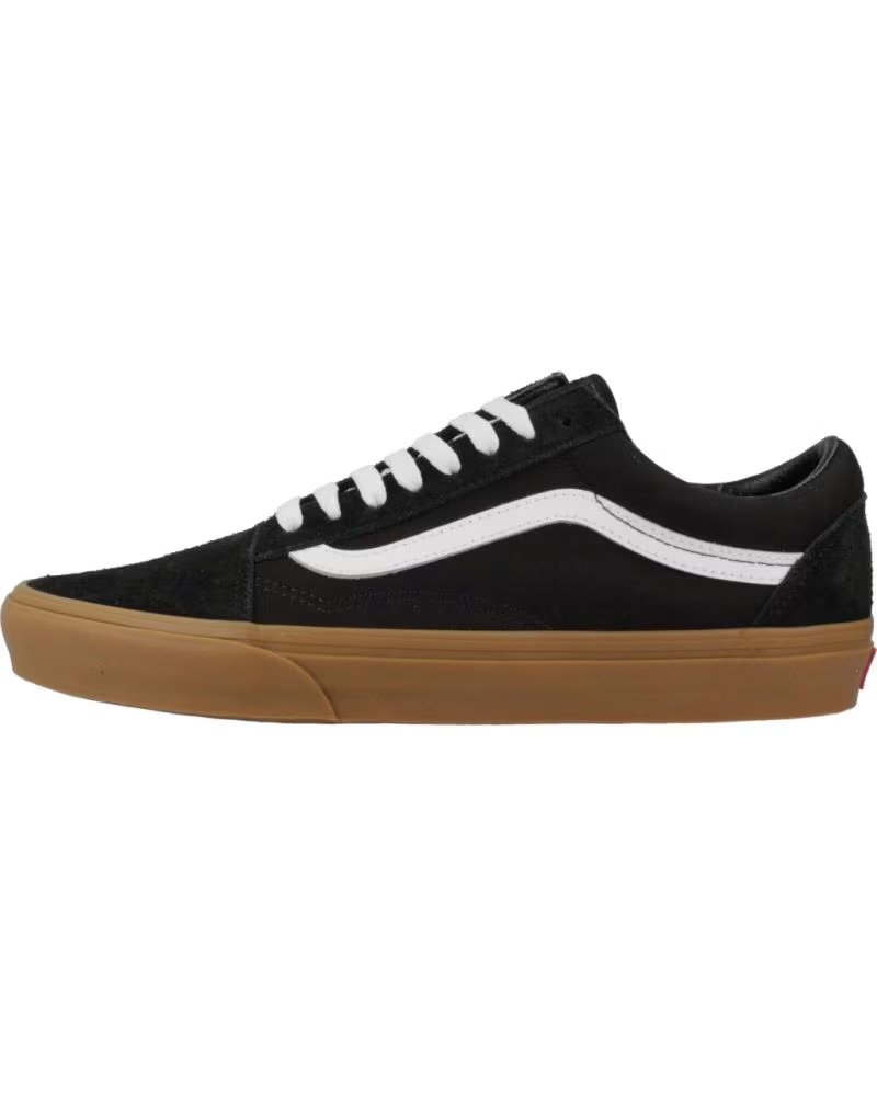 Vans Off The Wall Zapatillas Hombre Vans Modelo Old Skool Color Negro Blackgum