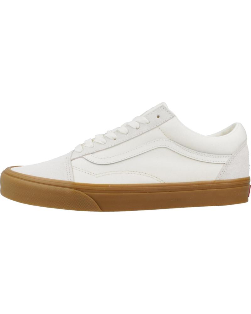 Deportivas de Hombre VANS OFF THE WALL ZAPATILLAS HOMBRE VANS MODELO OLD SKOOL COLOR BLANCO MARSHMA MARSHMALLO