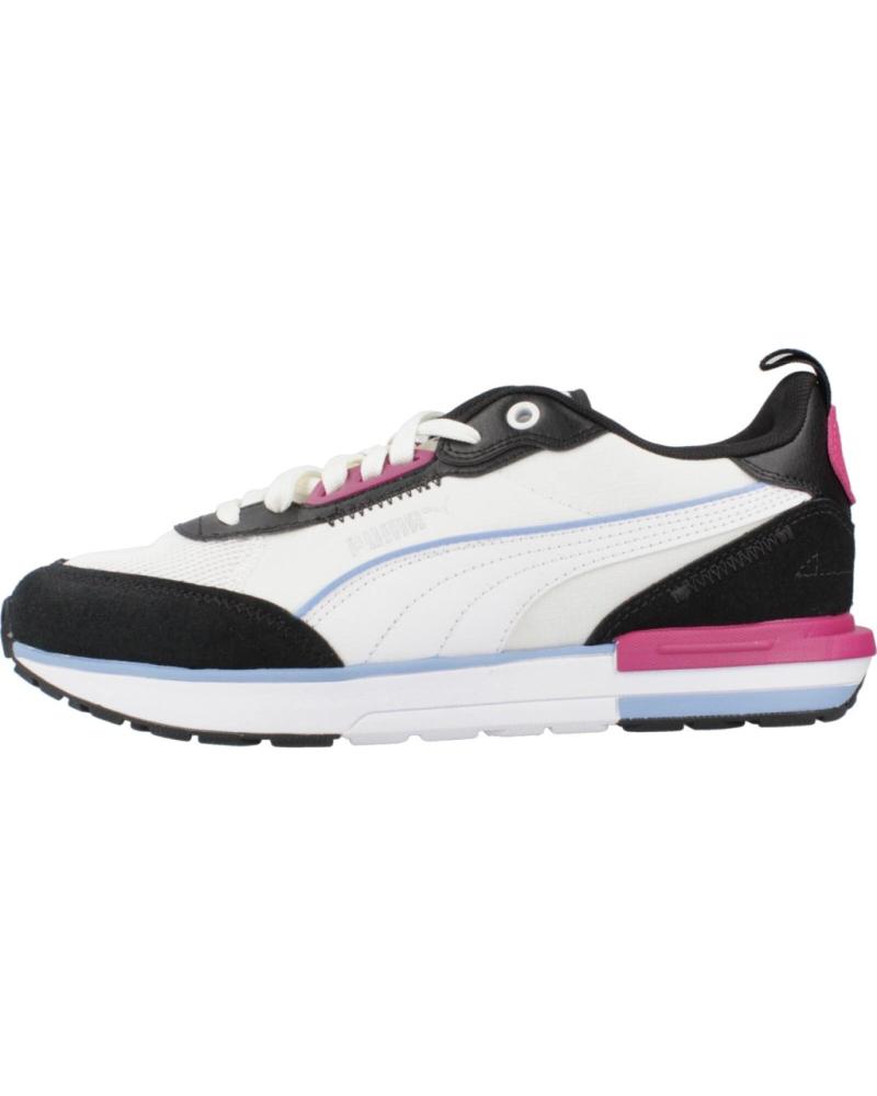 PUMA ZAPATILLAS R22 BLANCO CON DETALLES MULTICOLOR WHITE