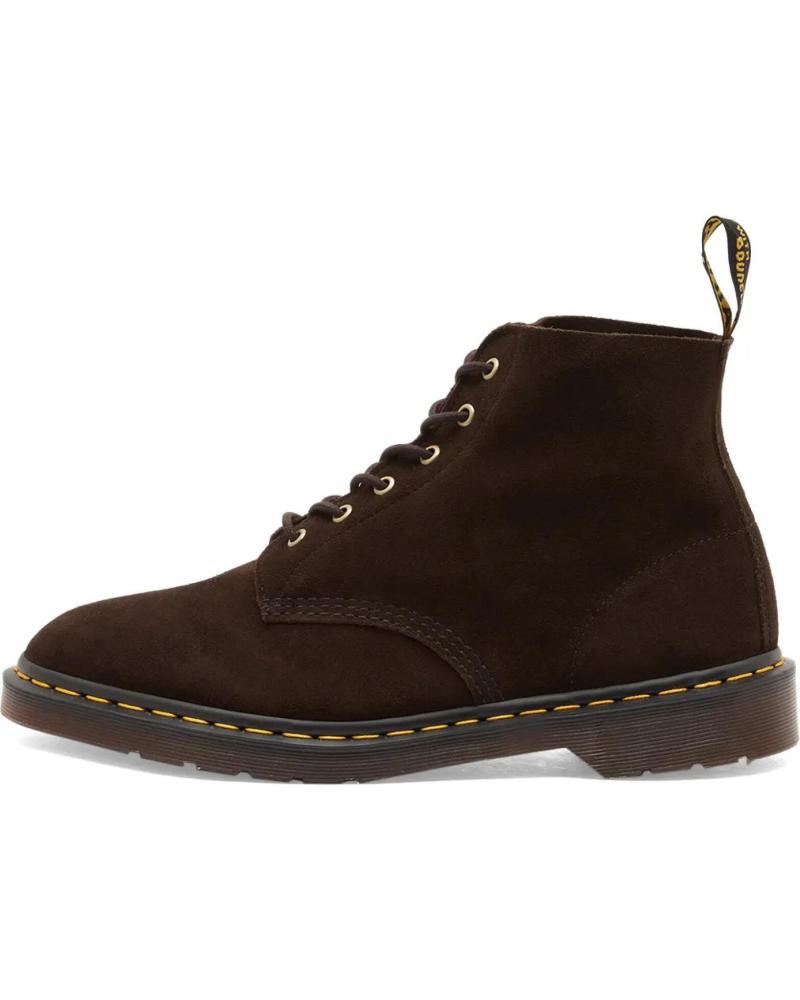 Botines de Hombre DR MARTENS 101 UB REPELLO CALF SUEDE CHOCOLATE - 41 BROWN