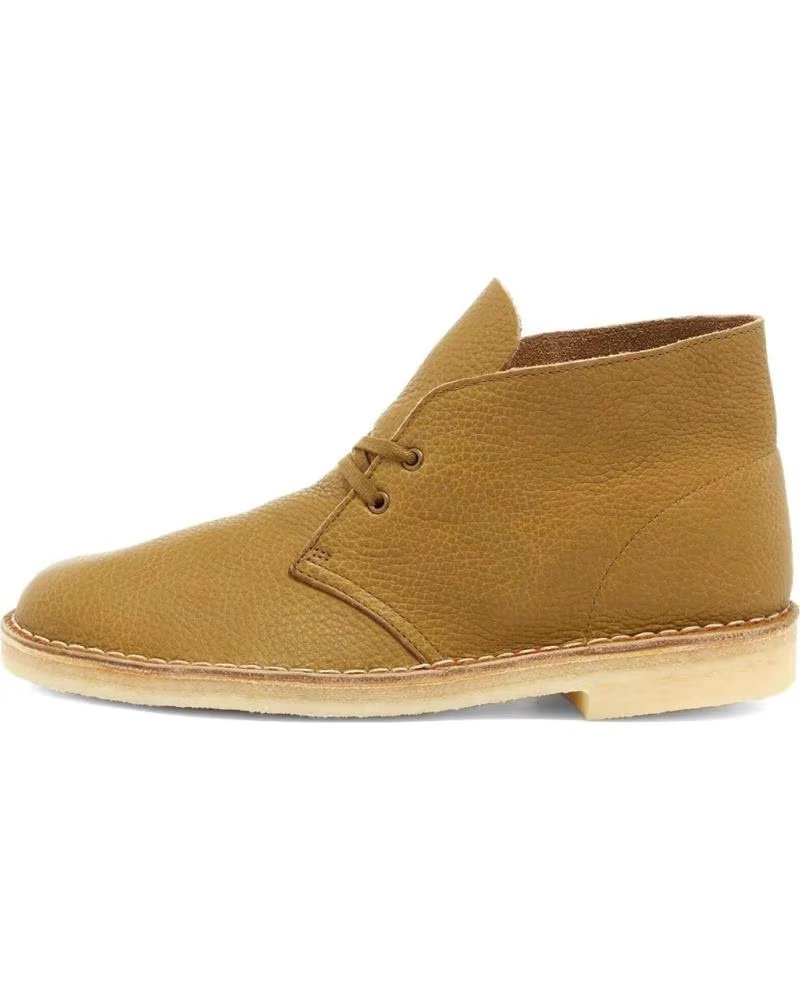 Clarks Originals Desert Boot Dark Olive Leather - 41 1-2 Brown