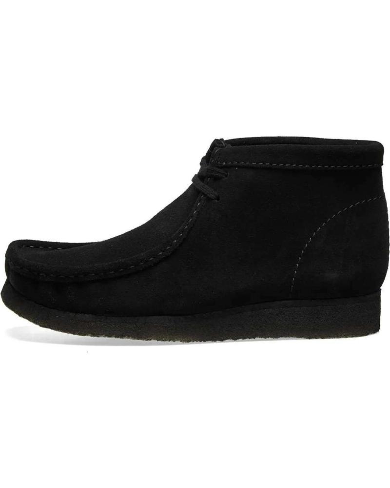 Botines de Hombre CLARKS ORIGINALS WALLABEE BOOT SUEDE - 41 BLACK