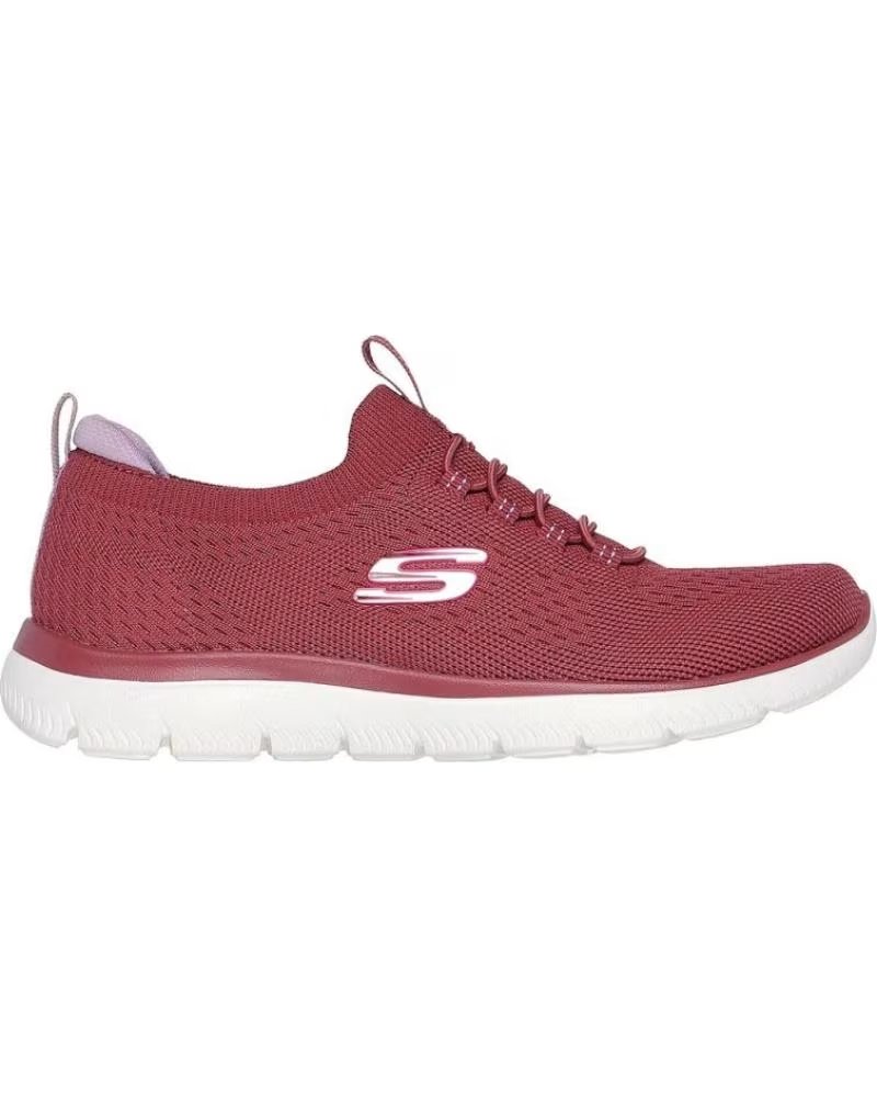 Skechers Sneakers Summits-top Player Mujer Burdeos Rojo