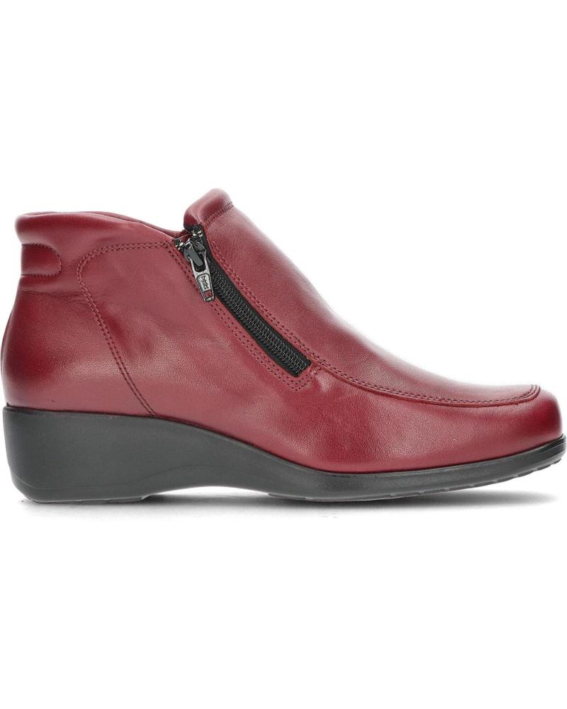 Botins de Mulher GINO VAELLO BOTINES COMFORT CLASS 1326 SHAMAL ROJO