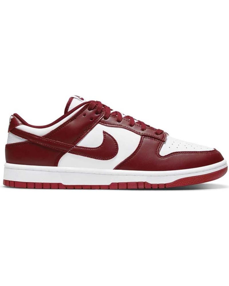 Deportivas de Mujer y Hombre y Niño NIKE ZAPATILLAS SNEAKERS DUNK LOW RETRO EN COLOR ROJO