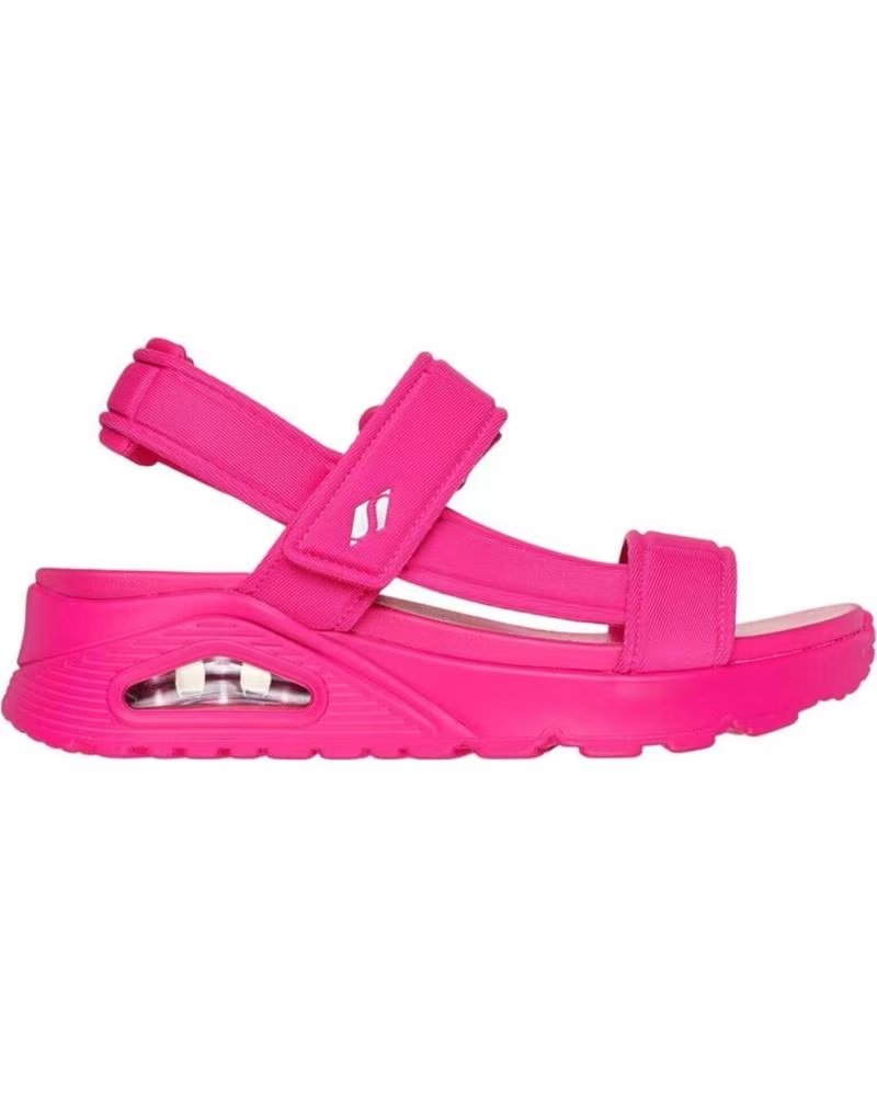 Skechers Uno Sandal Fucsia