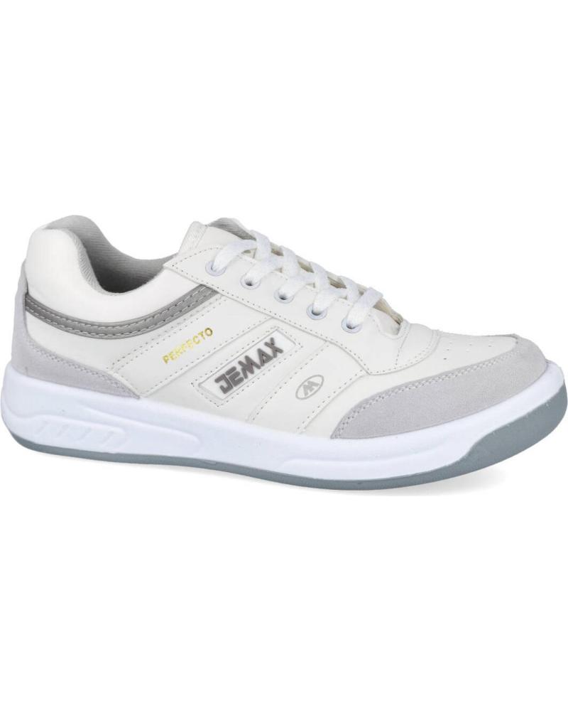 Deportivas de Hombre BUBBLE BOBBLE P800-16B ZAPATILLAS DEPORTIVAS HOMBRE BLANCO GRIS