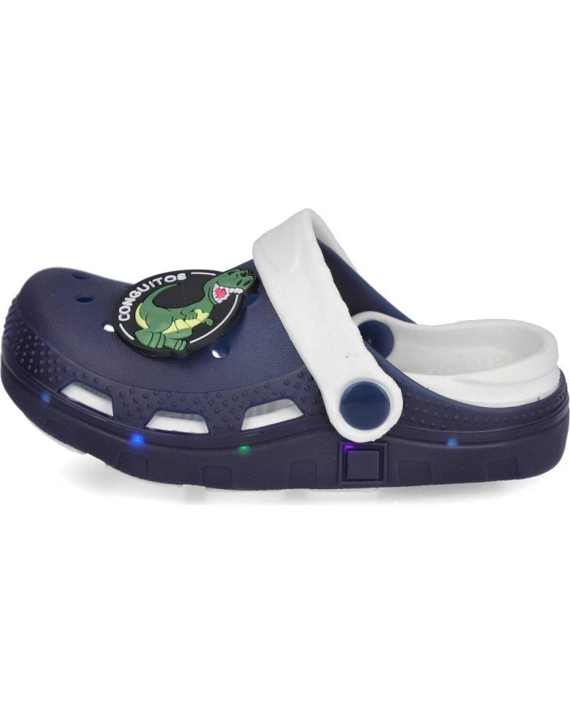 Zuecos de Niño CONGUITOS ZUECO GOMA LUCES AZUL