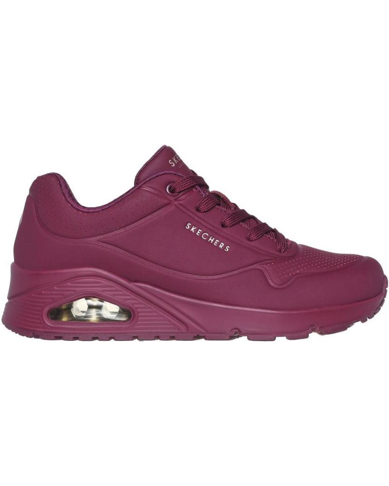 Deportivas de Mujer SKECHERS 73690 ZAPATILLAS CASUAL DE MUJER FRAMBUESA