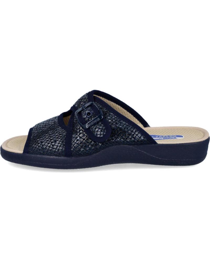 Calzado de casa de Mujer DEVALVERDE 1528 ZAPATILLAS MUJER AZUL