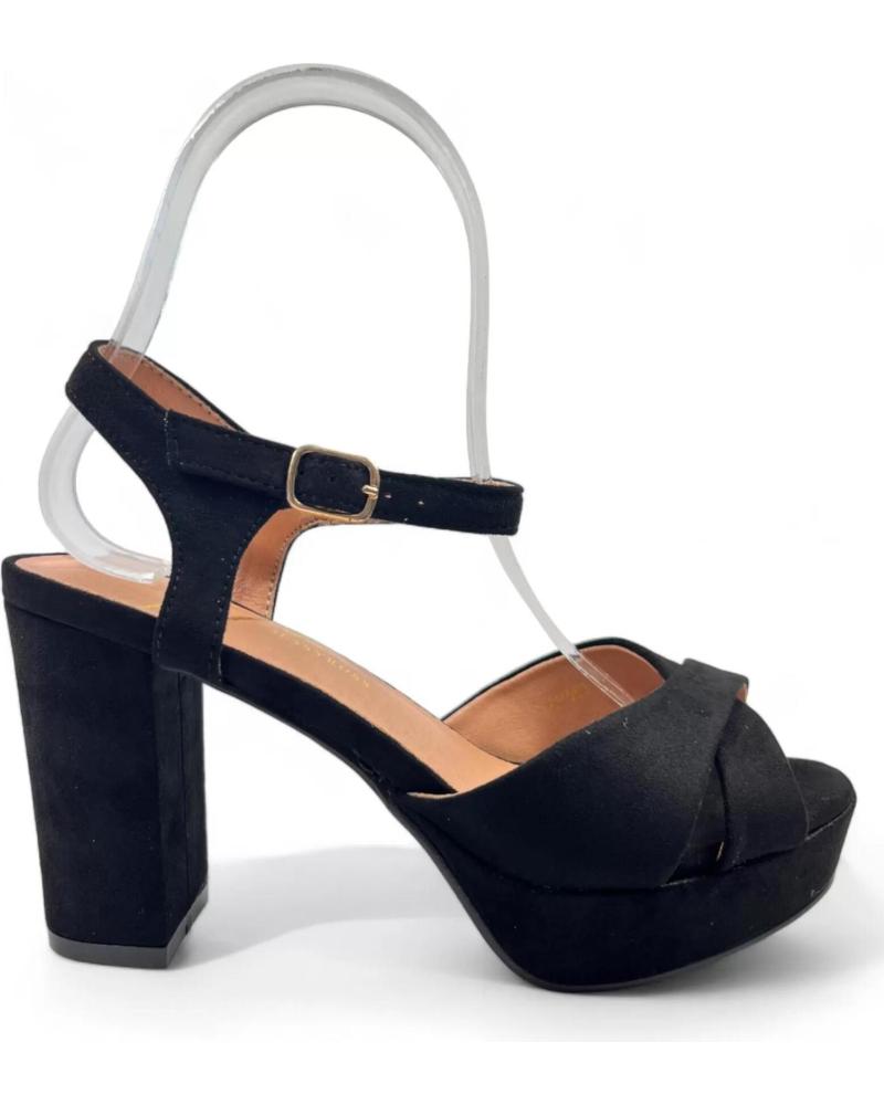 Sandalias de Mujer TIMBOS SANDALIA TACON VESTIR PLATAFORMA MUJER 130185 NEGRO