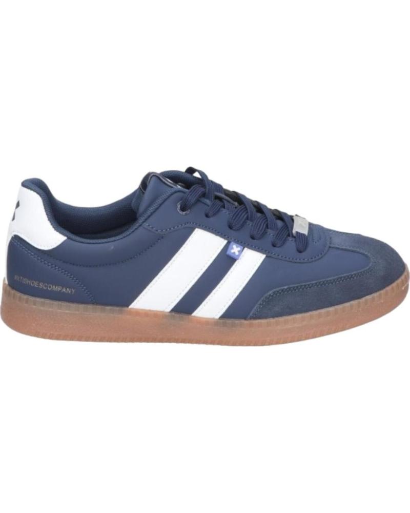 ZAPATILLAS DEPORTIVAS XTI SMITH AZUL MARINO CON RAYAS BLANCAS 03 NAVY