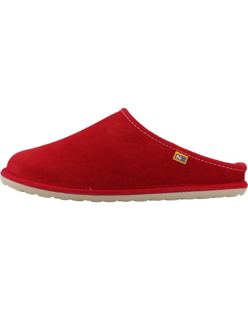 Calzado de casa de Mujer NORDIKAS ZAPATILLAS HOGAR MUJER MODELO DUX COLOR ROJO CEREZA
