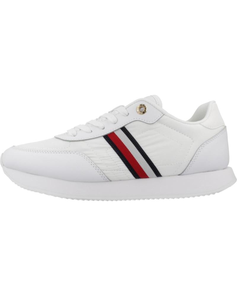 Deportivas de Mujer TOMMY HILFIGER ZAPATILLAS MUJER MODELO ESSENTIAL RUNNER GLOBAL COLOR BLANCO YBS