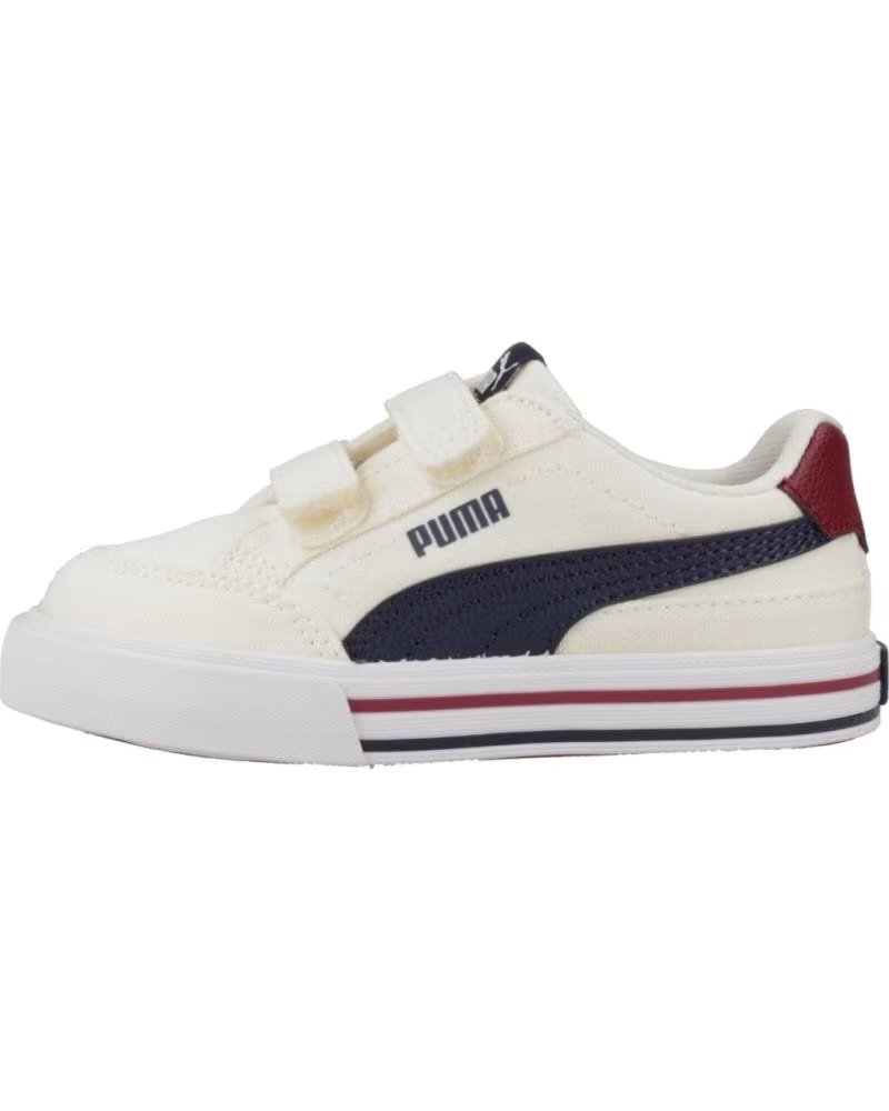 Deportivas de Niña y Niño Puma Zapatillas Nino Modelo Court Classic Vulc Fs V In Color Beis White