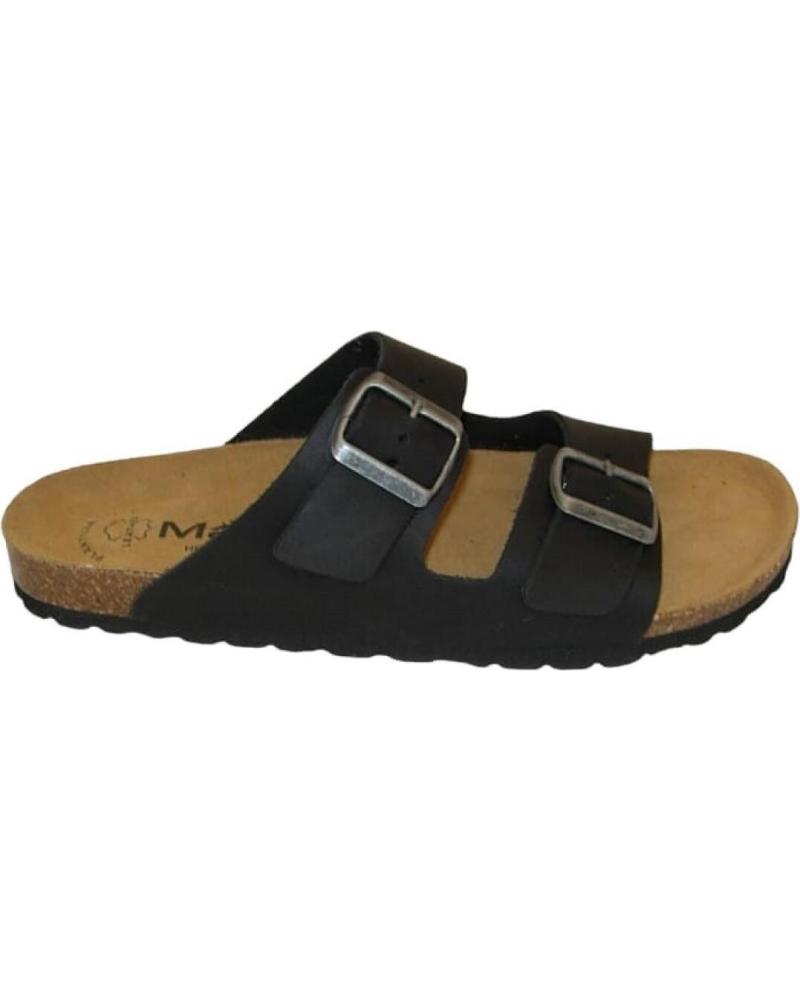 Sandalias de Mujer y Hombre MAWEN SANDALIAS BIO DE PIEL NATURAL NEGRO