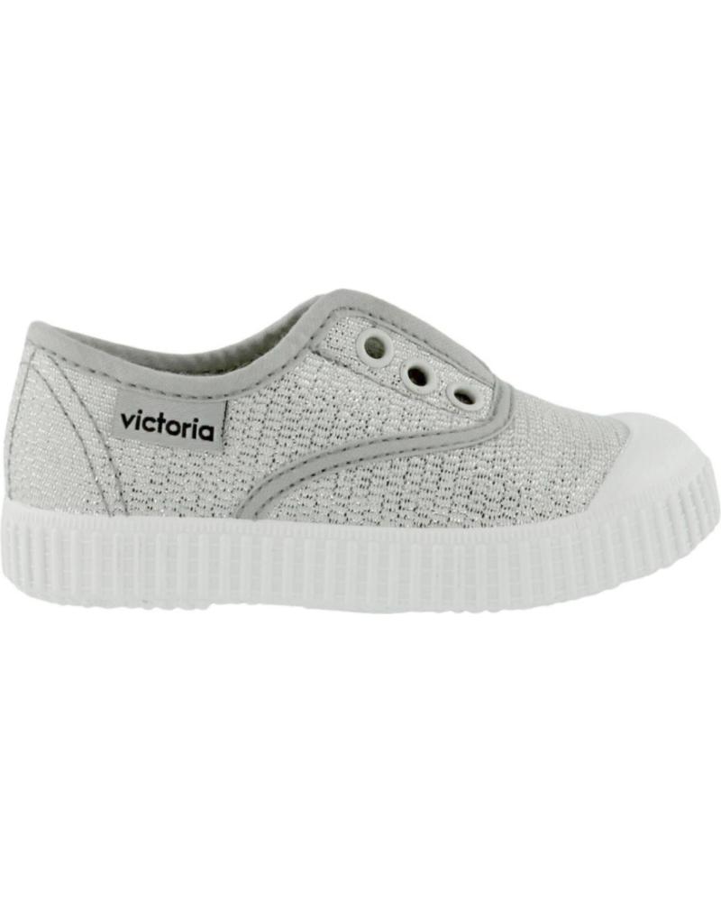 Deportivas de Niña VICTORIA PX PLATA PLATEADO