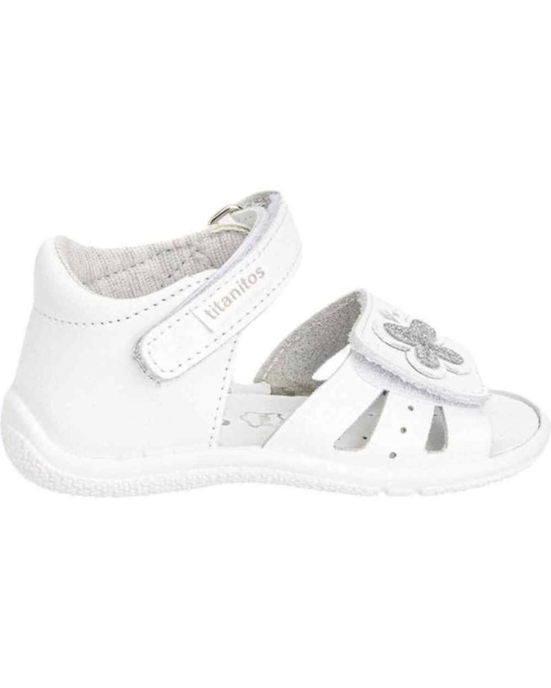 Sandalias de Niña TITANITOS L670210006 BLANCO BLANCO