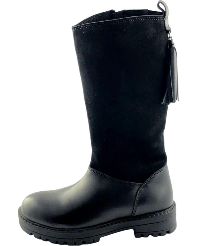 Botas de Niña GIOSEPPO BOTO KRAUPA ALTO NEGRO