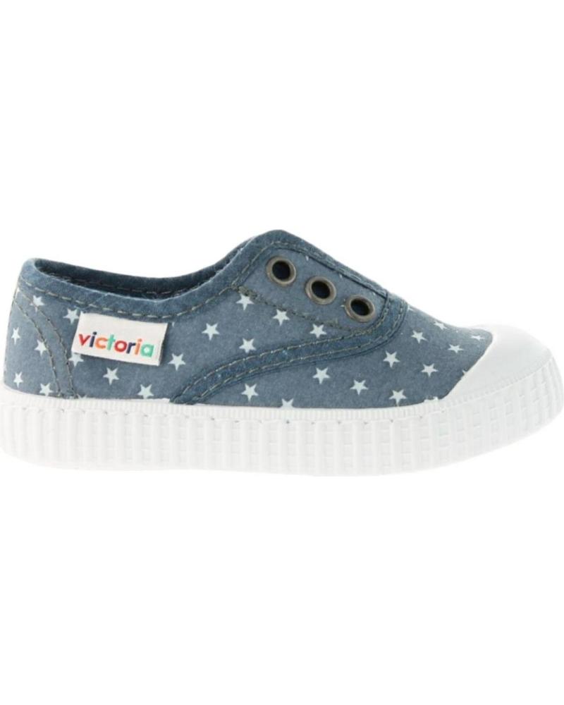 Deportivas de Niña VICTORIA PX ESTRELLAS AZUL