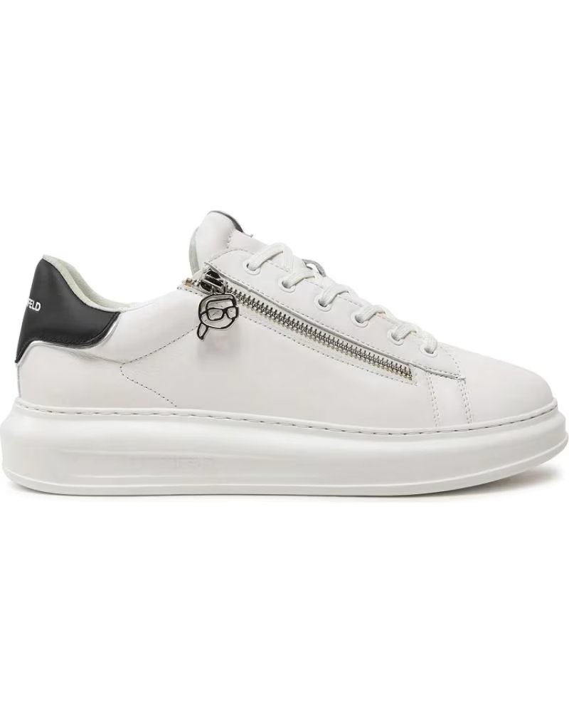 Karl Lagerfeld Kapri Mens Karl Nft Front Lo KL52564 Blanco