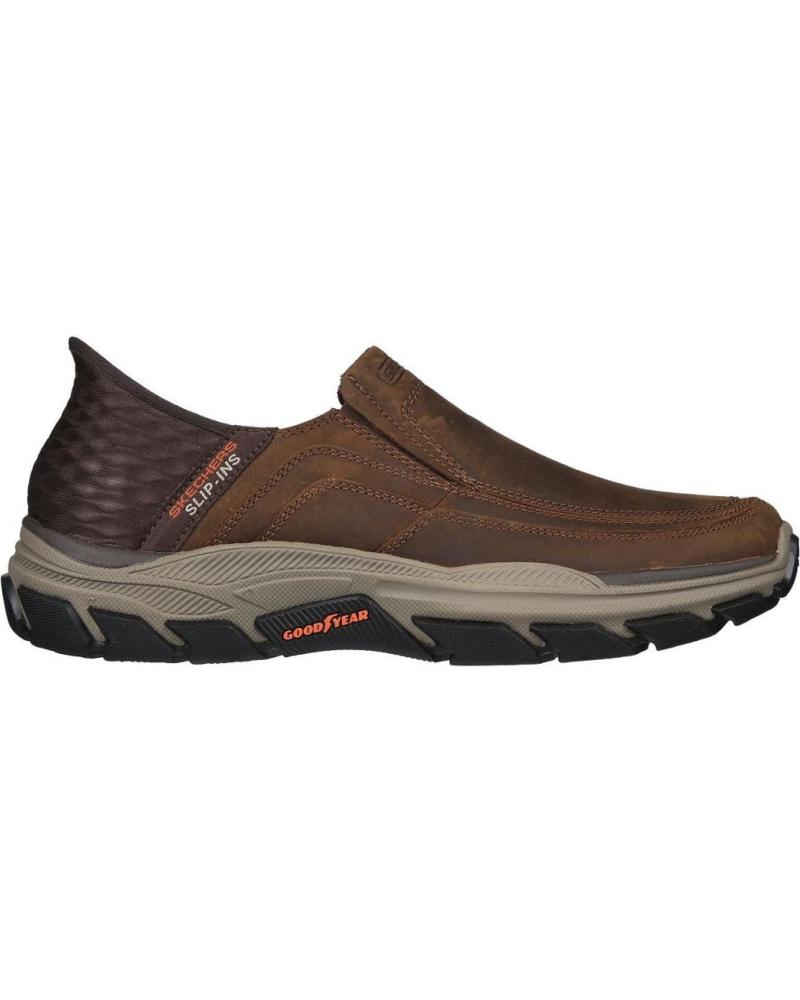 Deportivas de Hombre SKECHERS 204810 ZAPATILLAS CASUAL DE HOMBRE SLIP INS P CUERO