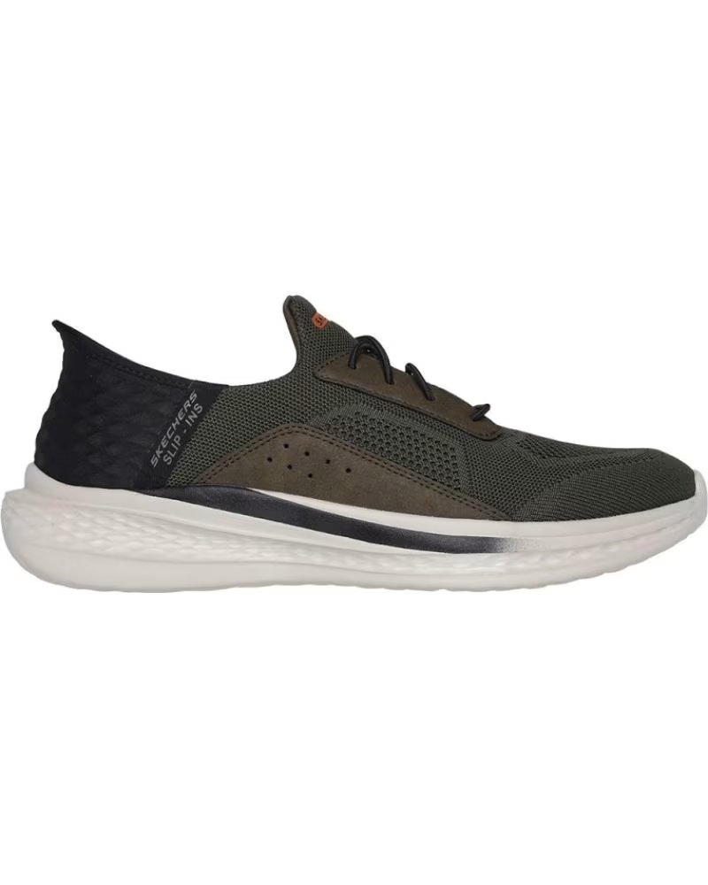 Esportes de Homem SKECHERS SNEAKERS SLADE-COHEN HOMBRE VERDE