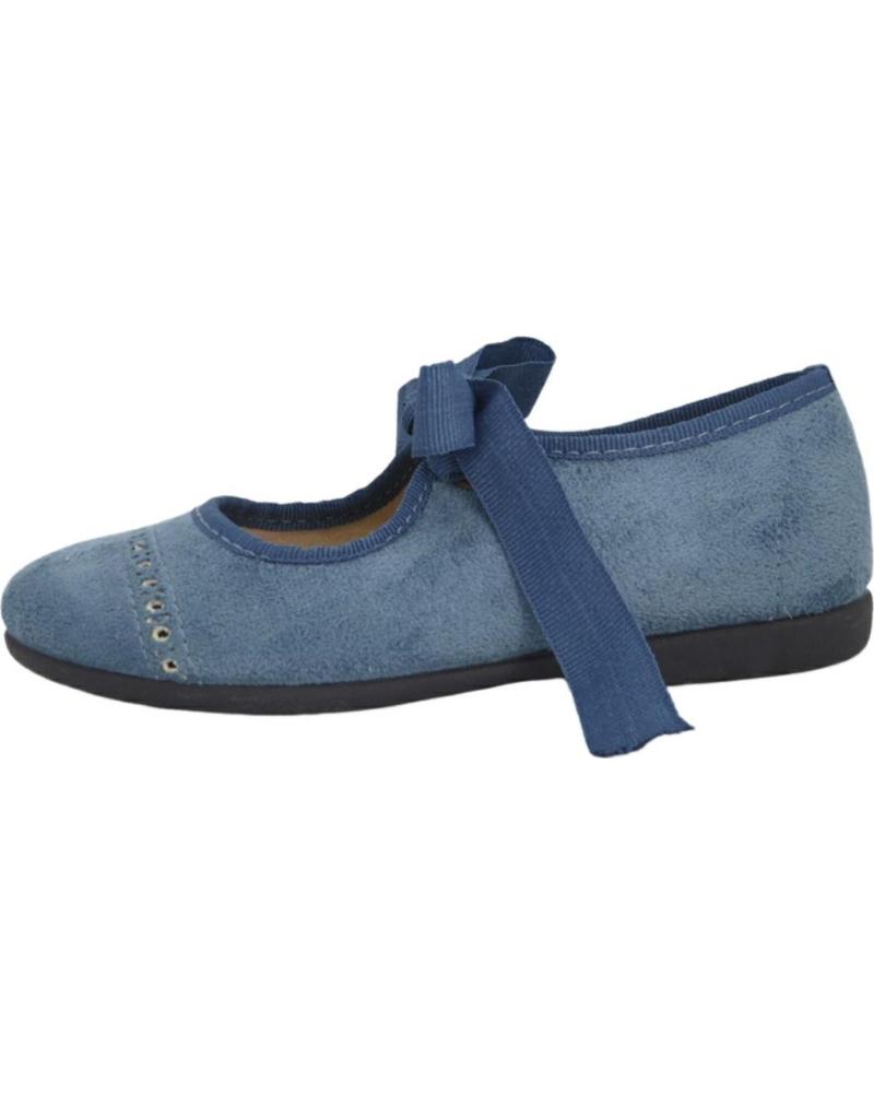 Mocasines de Niña TOKOLATE ANGELITO PICADO AZUL
