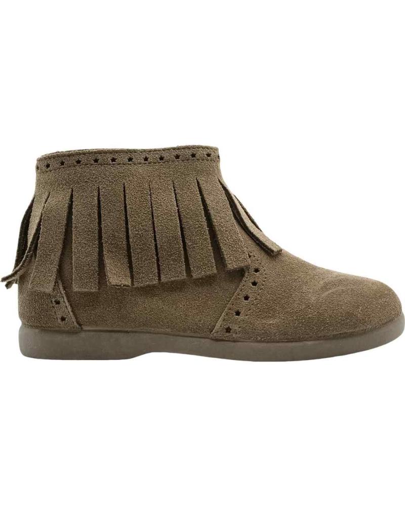 Botines de Niña TOKOLATE B SERRAJE FLECOS AZUL