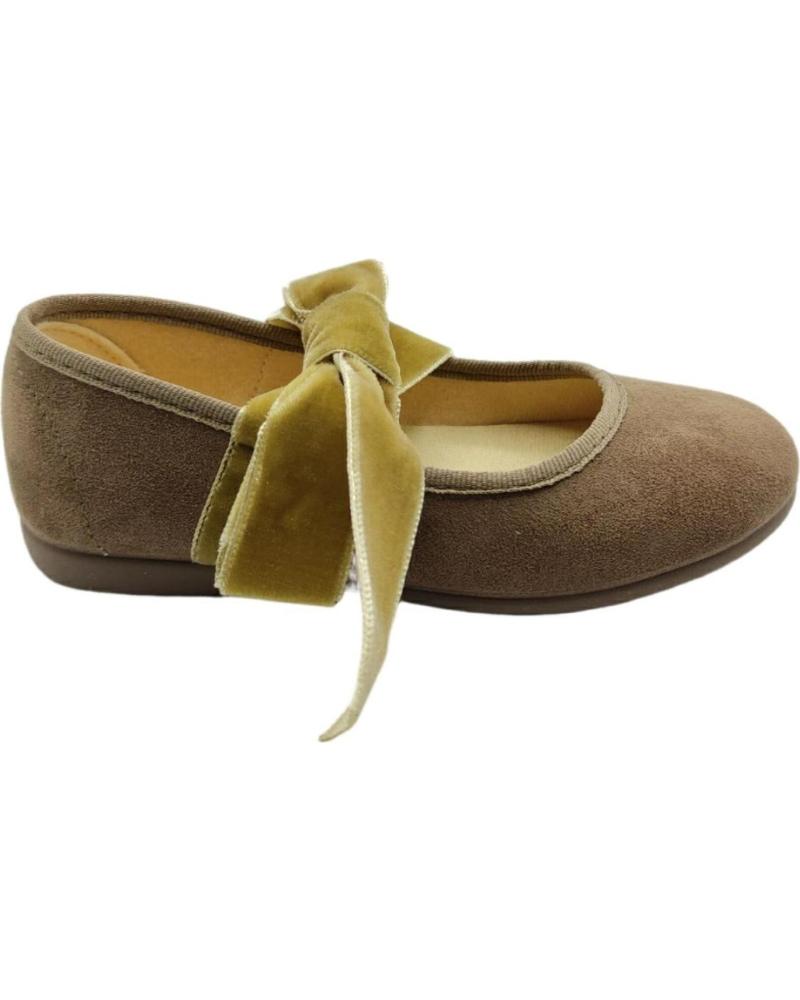 Bailarinas de Niña TOKOLATE BAILARINA SERR LAZO AZUL