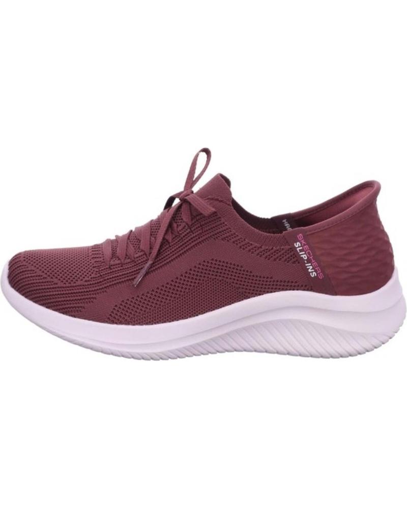 Deportivas de Mujer SKECHERS 149710-BURG SLIP-IN ULTRA FLEX 3 0 BRILLIANT PATH BURDEOS