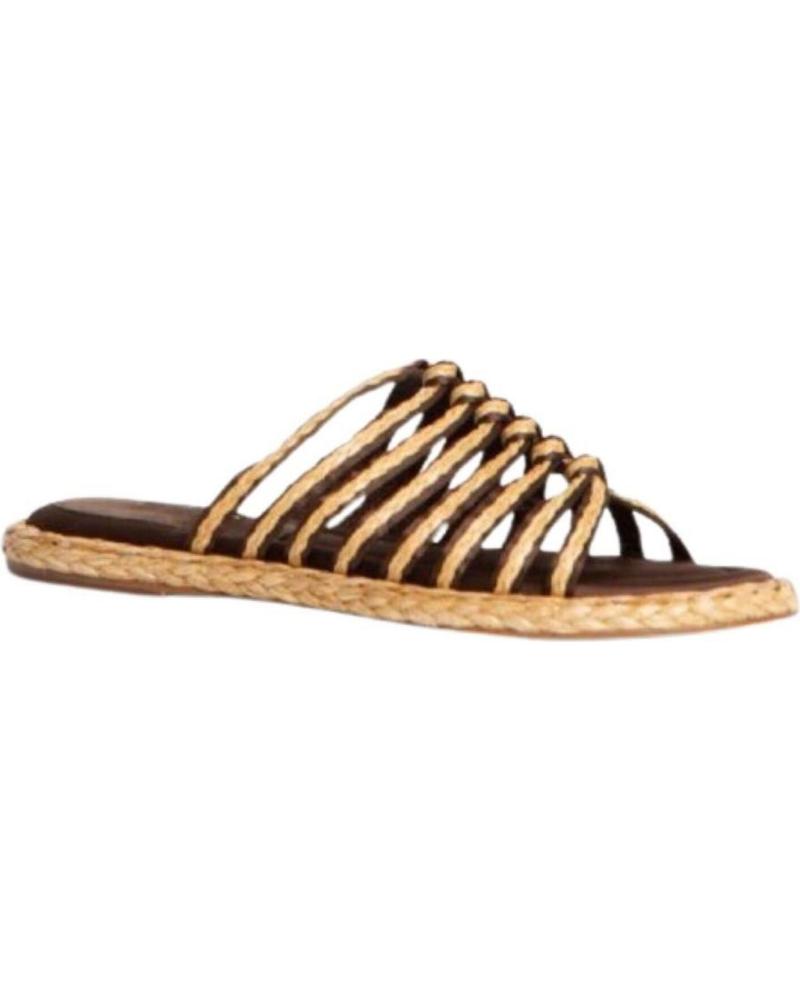 Sandalias de Mujer CORINA SANDALIAS PLANAS MUJER YUTE VARIOS M4445 MARRON