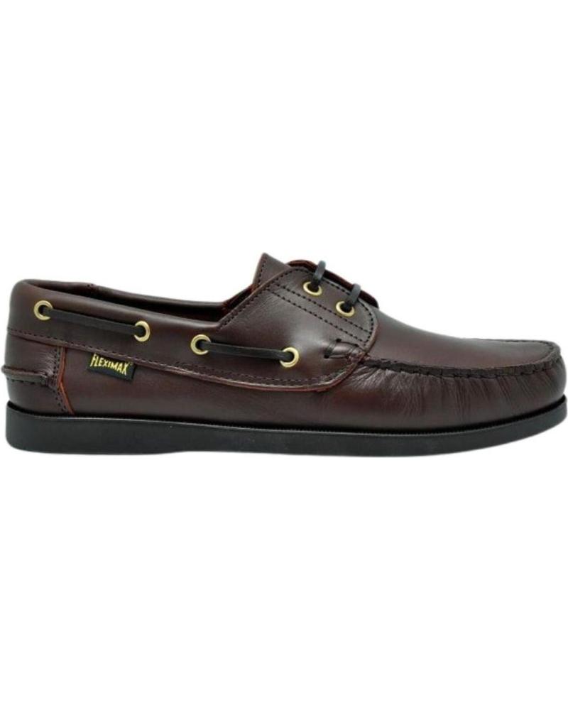 Sapatos de Homem URBAN ZAPATOS NAUTICOS HOMBRE FLEXIMAX 2502 MARRON