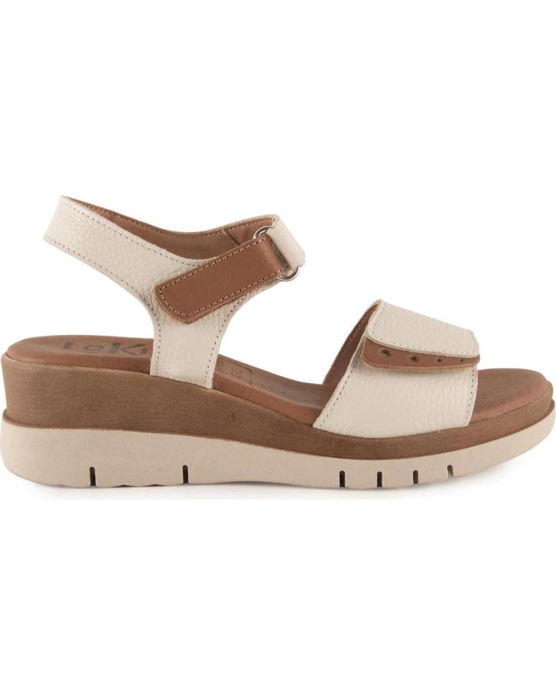 Sandálias de Mulher CHAMBY SANDALIAS CUNA VARIOS S1052 BEIGE